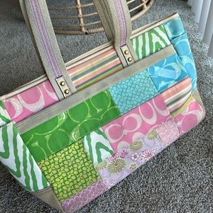 coach purse and matching wallet